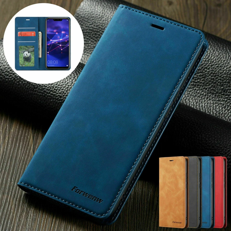 Flip Leather Case For Samsung S25 S24 S23 S22 Ultra A17 A36 A56 A55 Wallet Cover - Image 3 of 4