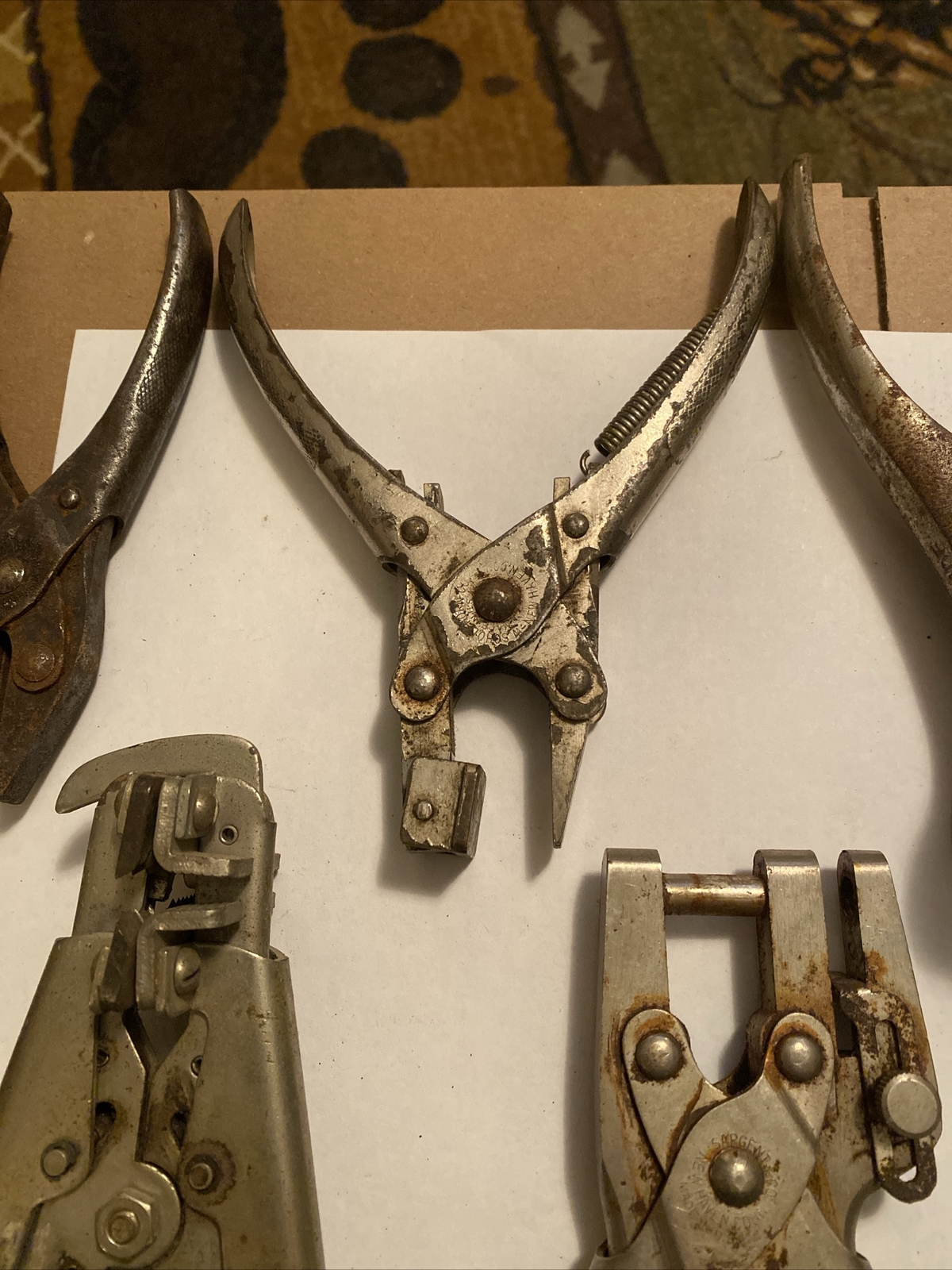 Grab Bag Of Sargent, Cee Tee, Vise Grip, Lakeside, Pliers eBay