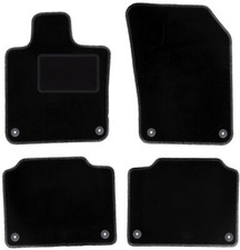 Schwarze Velours-Fußmatten für: Volvo S90 II Limousine (2016-)