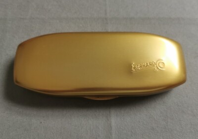 Eberhard & Co. T2 very rare vintage watch box golden metal for extra fort good