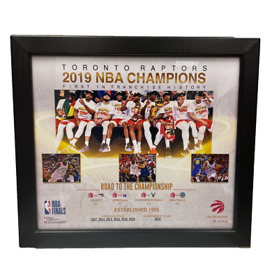 Toronto Raptors 2019 NBA Champions 15x17 Framed Piece Photo Collage | eBay