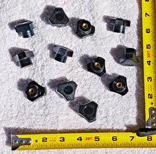 Small Knobs Heavy Duty 1/4"-20 Metal Threaded 12 Pack (NEW) U.S. Seller