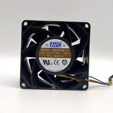 1 pcs AVC 12V 2.64A 2B08038B12U-P014 8CM 4-wire PWM server cooling fan