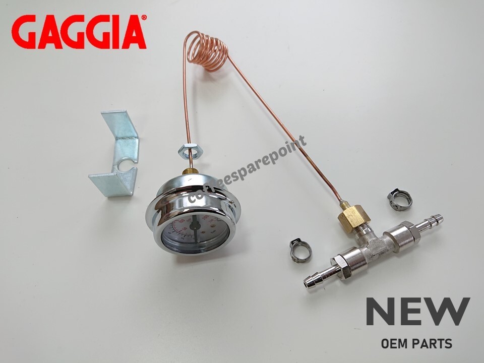 Gaggia Pressure Gauge Kit, Set Ø 41mm for Classic Pro (V3), Classic