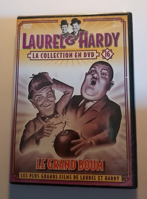 DVD LAUREL ET HARDY DVD NR. 16 LE GRAND BOUM + HEFTCHEN 