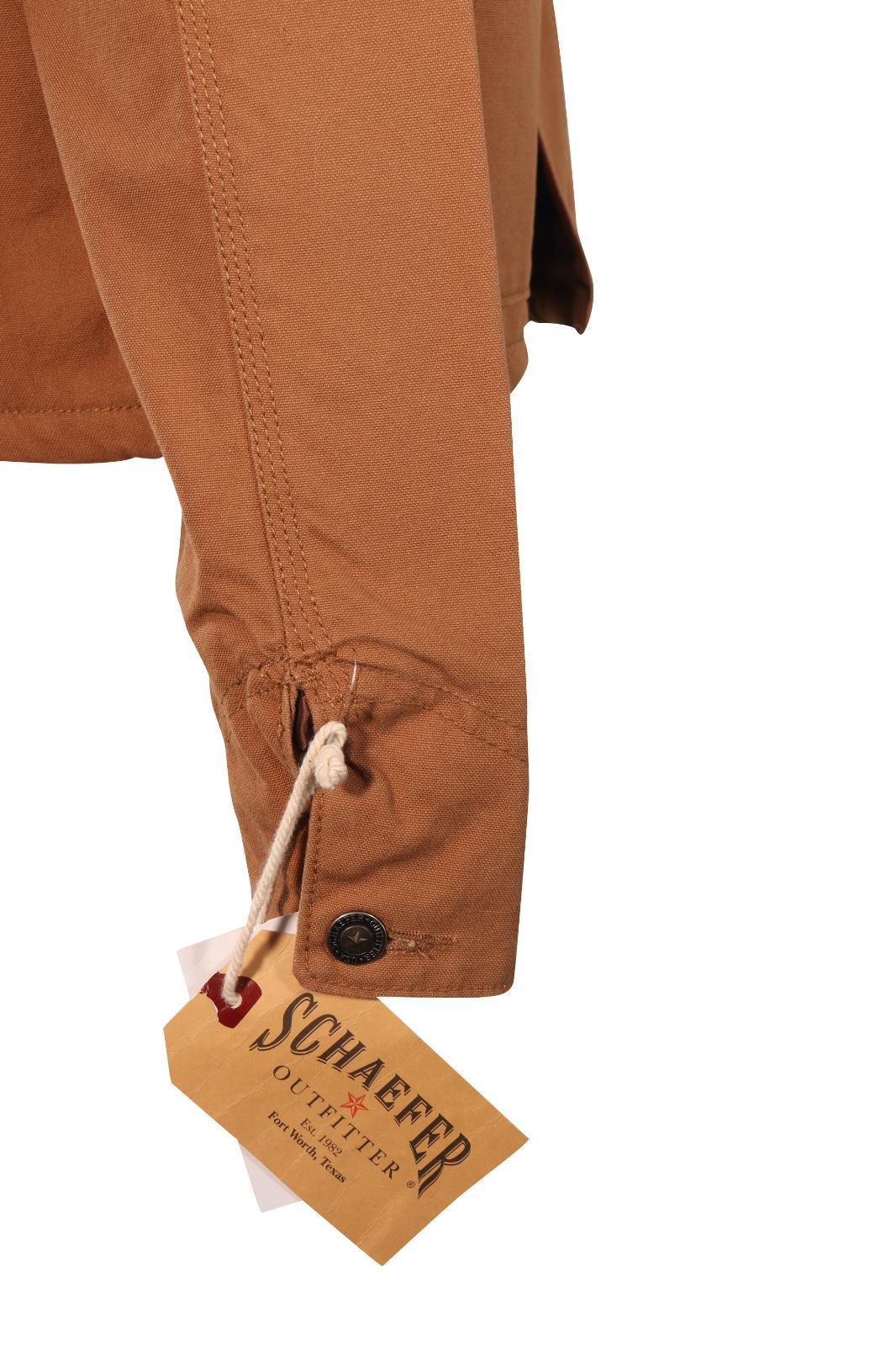 Schaefer Outfitter Men's Jacket Saddle Blanket Lined Vintage Brush L/S