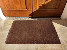 Zerbino SU MISURA in Cocco Marrone Tappeto  Fibra Naturale Fondo Antiscivolo