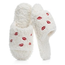 GOEWY Valentines Day Red Lips Gifts for Womens Her Mom Girlfriend Fuzzy Open ...