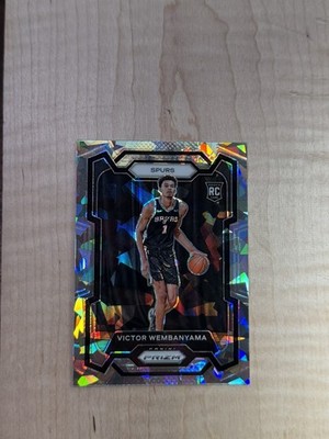 2023-24 Panini Prizm Victor Wembanyama #136 Ice Prizm (RC) Spurs