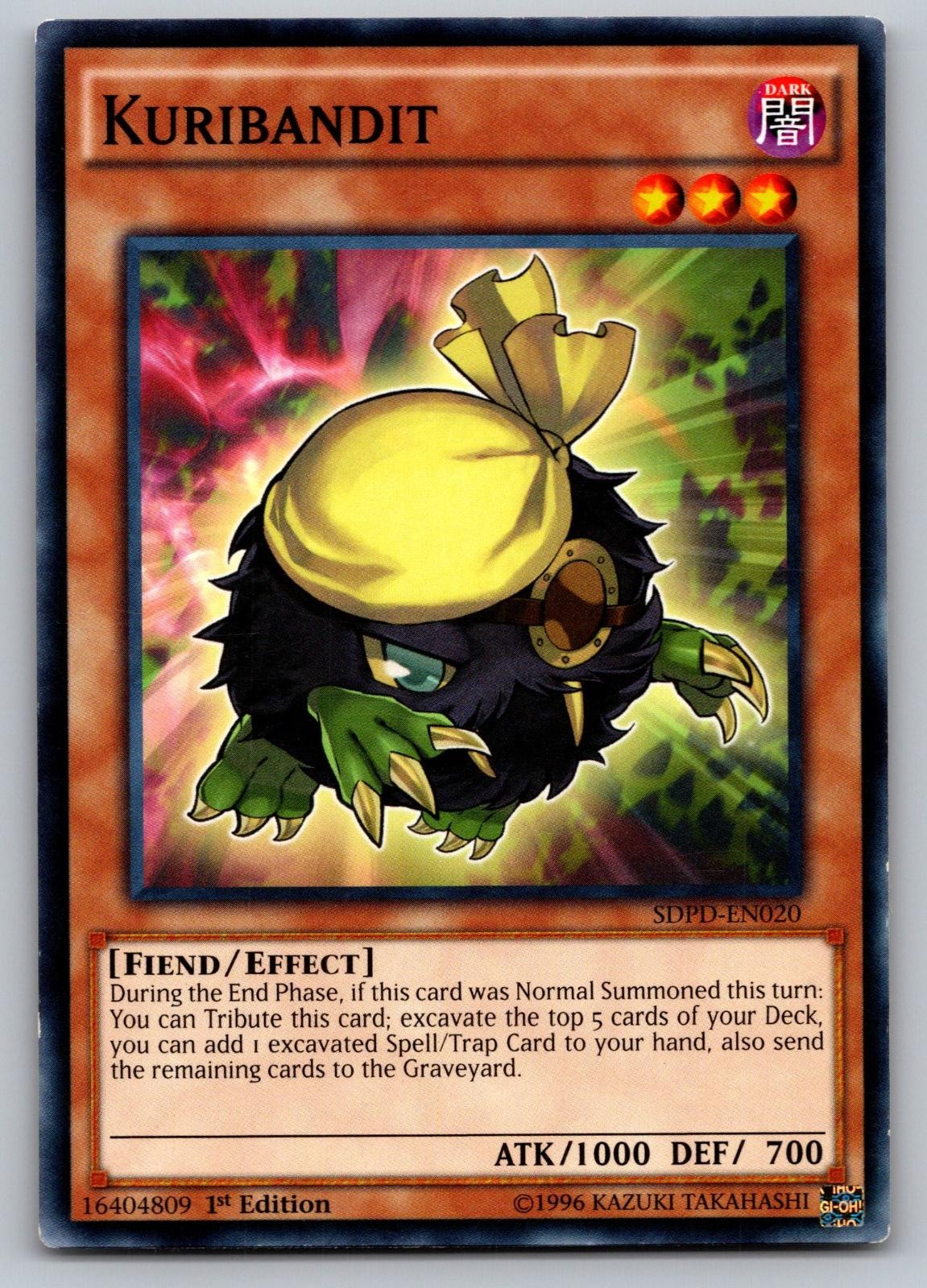 Kuribandit SDPD-EN020 Structure Deck: Pendulum Domination Yu-Gi-Oh 1st Ed