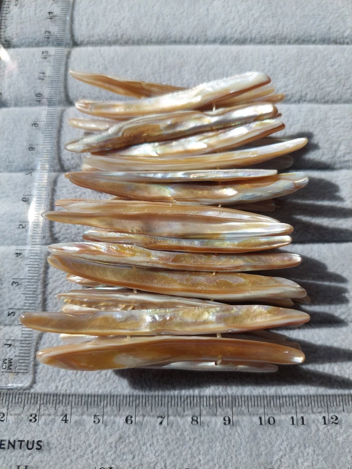 Wunderschönes längliches Perlmutt-Armband dehnbarer breiter Armreif✨️ - Bild 2 von 4