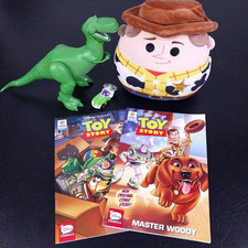 Lot 5 Disney Toy Story Rex Dinosaur Buzz Lightyear Car Woody Plush Comic Books
