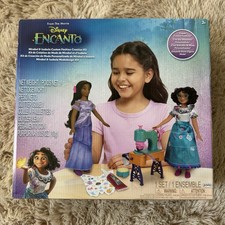 Disney Encanto Mirabel & Isabela Kit de Creación de Moda Personalizado Juego de Vestir
