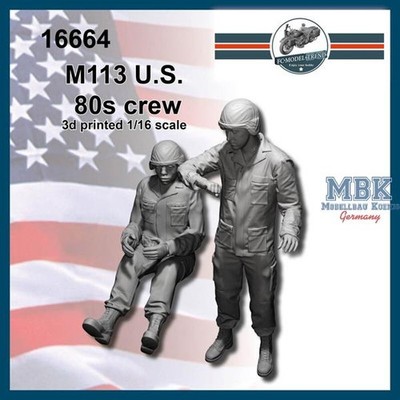 FC MODEL TREND FCMT16664 US army M113 crew 80s (1:16)