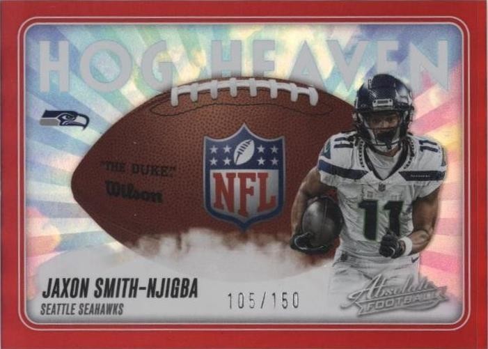 ジャクソン５　プロモーション用ハガキ from レッド・バンク N.J. ＵＳＡ 2025 Panini Absolute - Hog Heaven Jaxon Smith-Njigba #HH-JSN