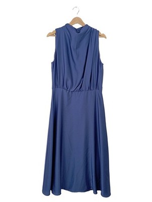 SWING Abendkleid Damen Kleid Gr. DE 42 blau Elegant