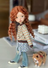 1/6 BJD Doll SD Resin Ball Jointed Bare Doll Eyes Face Makeup Girl XMAS Gift Toy