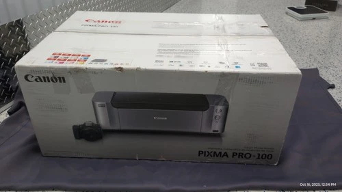 Canon PIXMA PRO-100 Inkjet Color Digital Photo Printer