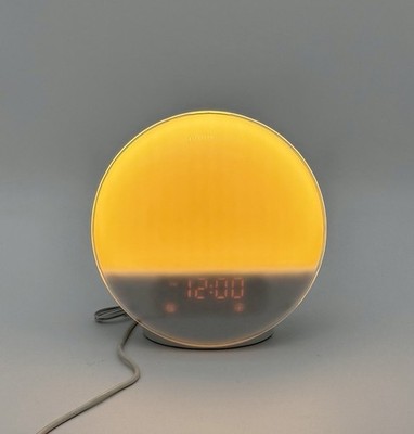 Sunrise Alarm Clock Wake Up Light FM Radio LED Night Light USB Charging Port