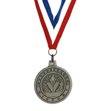 Victory Medal * Torch with Laurel Wreath * Name Time Place Not Engraved