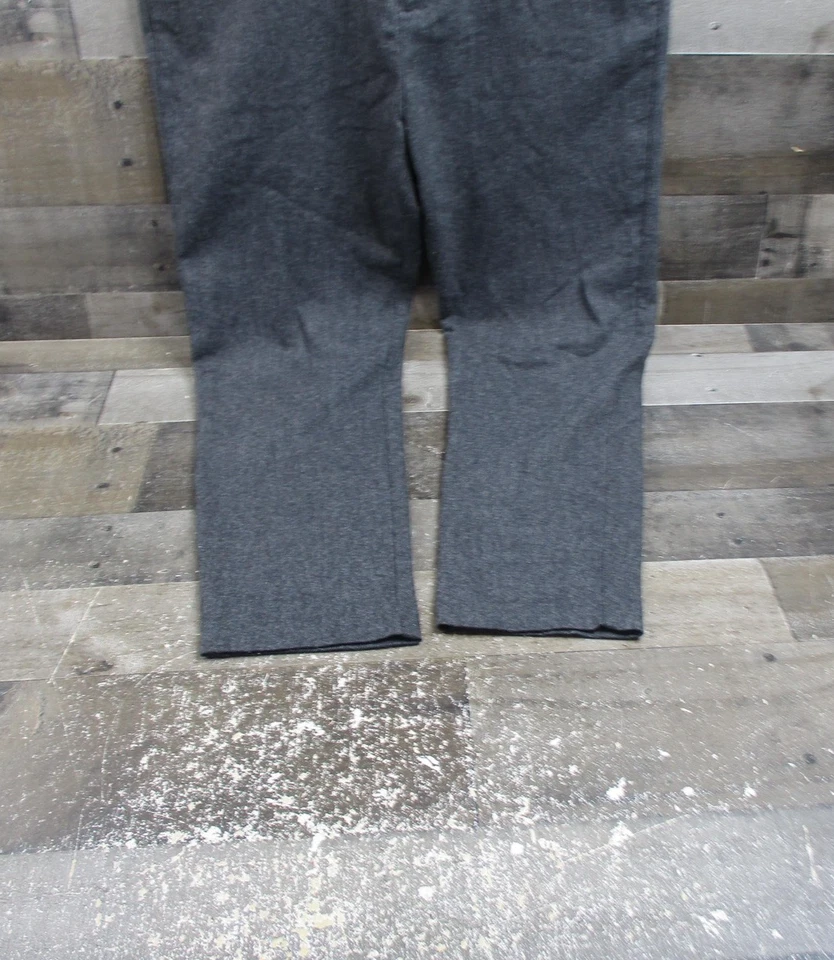 AllSaints Trousers Mens 30x26 Gray Sceptre Wool Button Fly Dress Pants - Image 4 of 4