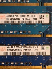Lot 24 SK Hynix 4GB 2Rx8 DDR3-1600 PC3-12800U UDIMM Desktop RAM HMT351U6FR8C