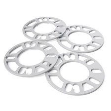 4Pcs Universal Wheel Spacers 5mm for Most 4 Lug 5 Lug Wheels, PCD 98mm 4PCS
