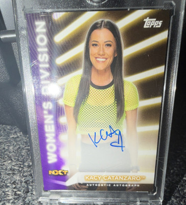 Topps WWE Women's Division Roster Autographs Kacy Catanzaro Auto A-KC 34/99