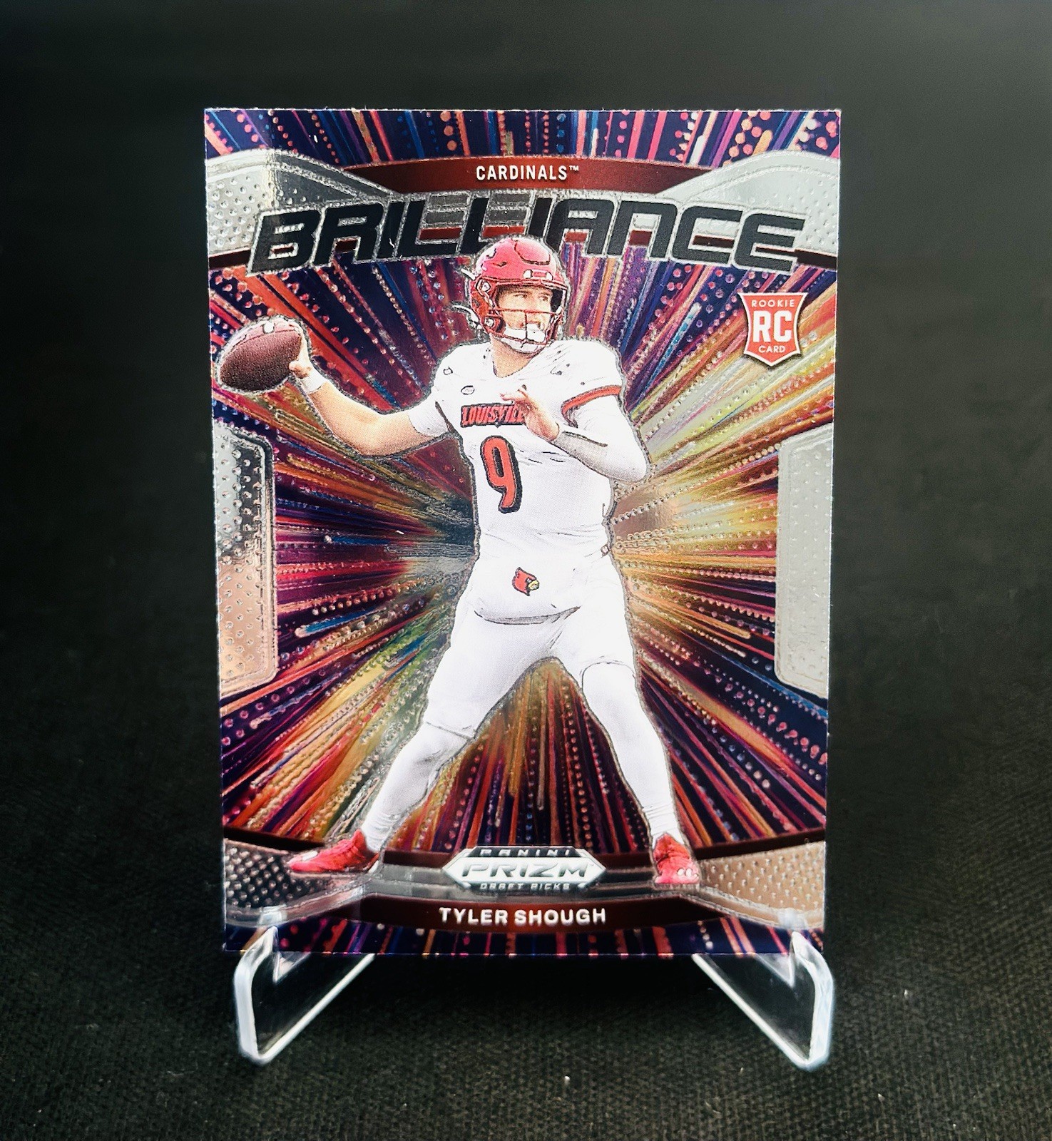 2025 Panini Prizm Draft Picks - Brilliance Tyler Shough #14 (RC)