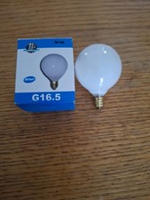 Box of 2 - G16.5 Globe Bulbs 25W 130V Candelabra Base