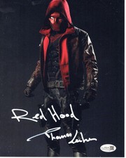 Thomas Lorber signed 8x10 Photo Red Hood - DC's Titans JSA Authentication