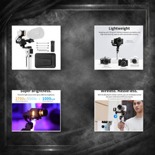 3-Axis Handheld Gimbal Stabilizer for Mirrorless Cameras Smartphones - 2023 Up