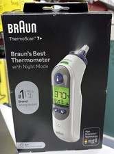 Braun Thermoscan 7+ Digital Ear Thermometer - Brand New