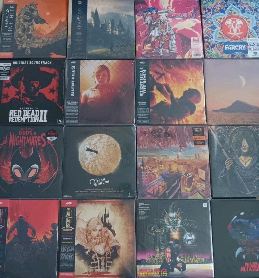 Video Game Ost Color Vinyl Record Collection 26 Soundtracks 46 Total LP's Sealed - Image 3 of 4