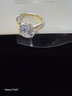 diamond ring Size 5.25 3kt Lab created  — photo 2