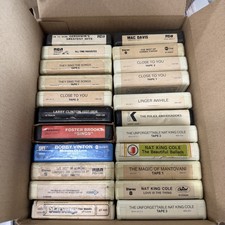 Lot 3 - Of 22 Random Vintage 8 Track Tapes must look
