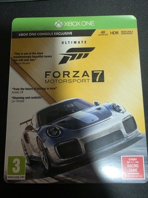 Forza Motorsport 7 Ultimate Edition Steelbook Xbox One New Sealed
