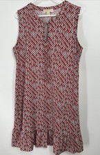 Michael KORS Sleeveless Tunic Dress Sz 1X Floral Print NWOT