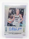 COURTNEY VANDERSLOOT 2025-26 PRIZM THROWBACK MOJO AUTO /25  SKY Q4244