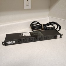 TRIPP LITE DRS-1215 14-Outlet 1U PDU Rack Mount Power Surge Strip 120V/15A 15 ft
