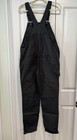 REI Co-op Women’s Black Cotton Bib Overalls Size M Pockets Adjustable Straps — photo 2
