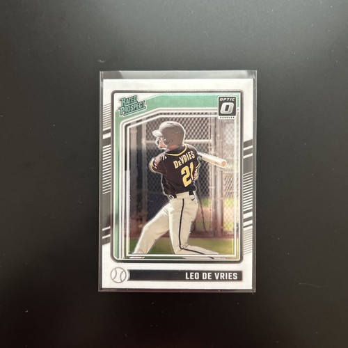 2024 Panini Prospect /49 GREEN PROSPECT TICKET LEO DE VRIES PADRES SP
