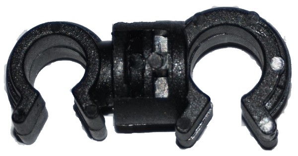 BMW Doppelleitung Schlauchschelle Halter Clip Klemme 7678967 Neu Original-image