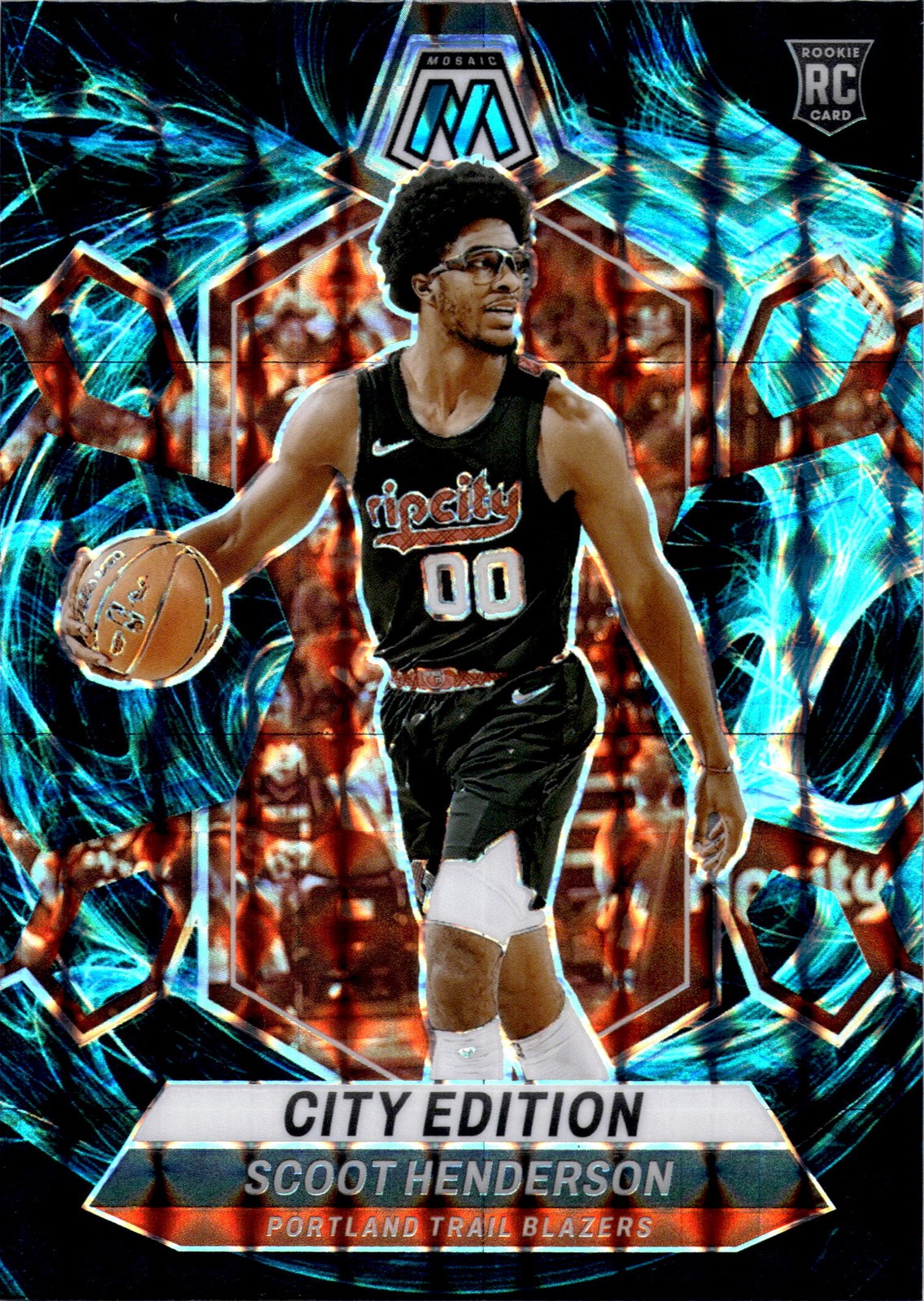 2023 Mosaic Scoot Henderson 275 Genesis Portland Trail Blazers