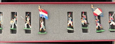 Tradition of London 724 French Line Infantry Voltigeurs 1815 Toy Soldiers Set