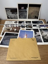 Apollo 11 Moon Landing NASA Picture Set 4 - 12 Prints U.S govt Printing Division