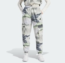 adidas City Escape Training Cargo Pants Womens Camo Sz S Casual Athletic