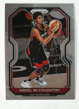2021 Panini Prizm WNBA #44 Angel McCoughtry Las Vegas Aces Basketball