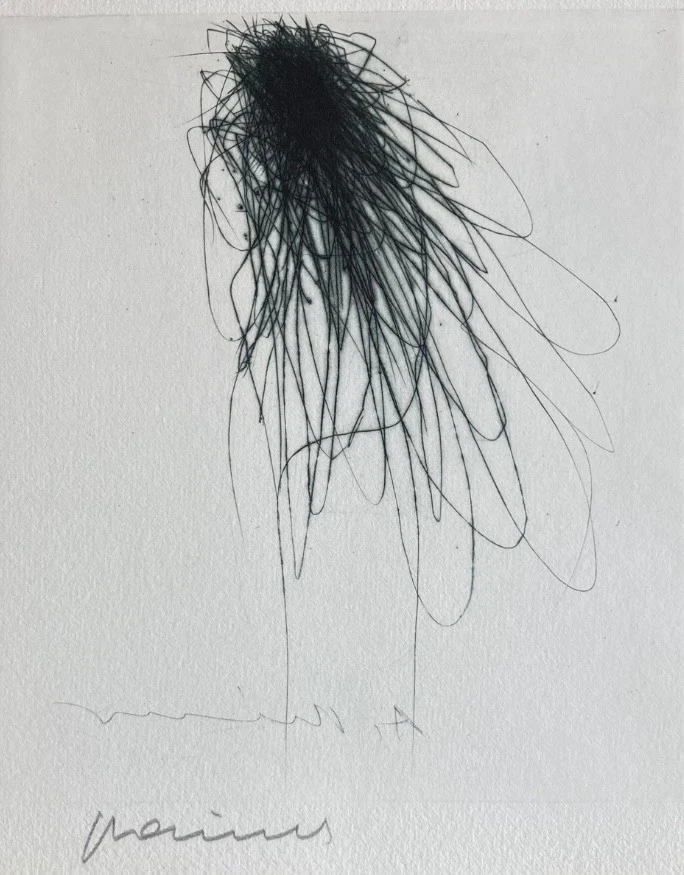 ARNULF RAINER Original Radierung HANDSIGNIERT - Bild 2 von 3