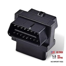OBD2 Splitter, OBD II Full 16pin Port 1 Male to 2 Female Extension Type B